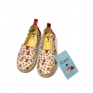 Super cute Tom’s x Pound Puppies collab shoes.